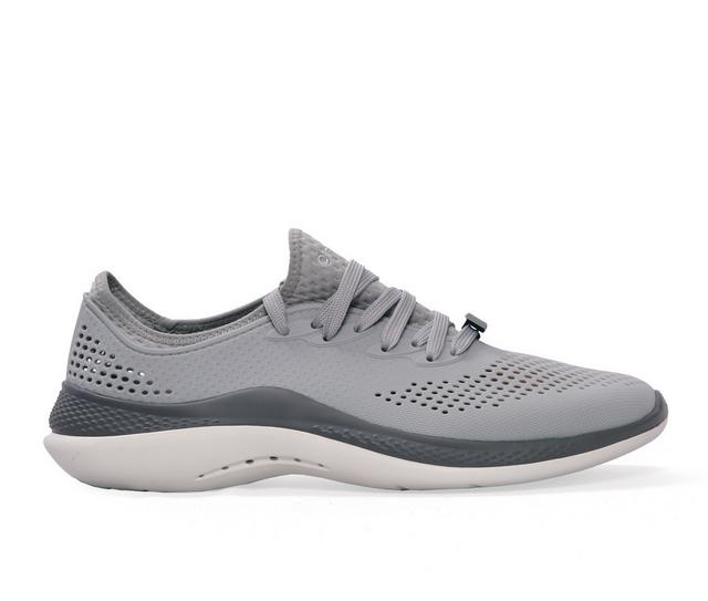 Men's Crocs Literide 360 Pacer M in Light Grey color