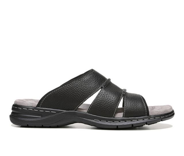 Men's Dr. Scholls Gordon Sport Slides in Black color