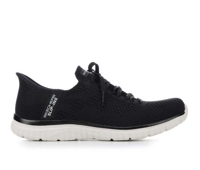 Women's Skechers Virtue Slip-Ins 104421 in Black/White color