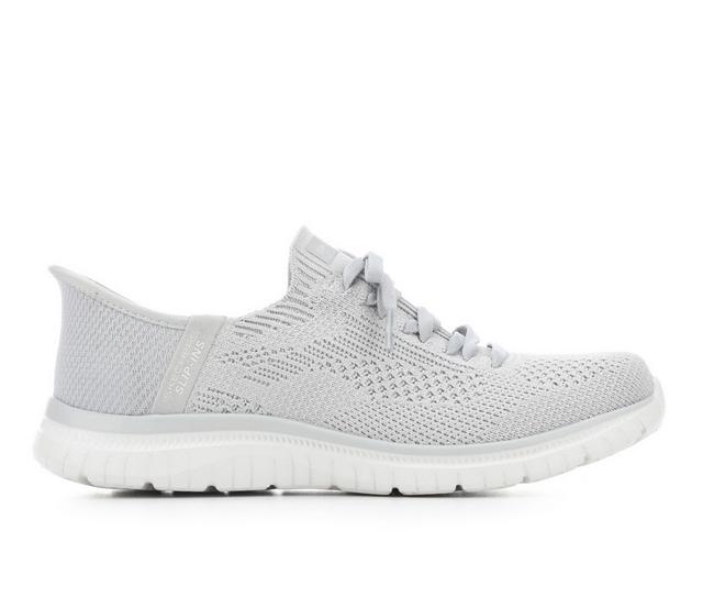 Women's Skechers Virtue Slip In 104421 Slip-On Sneakers in Grey color