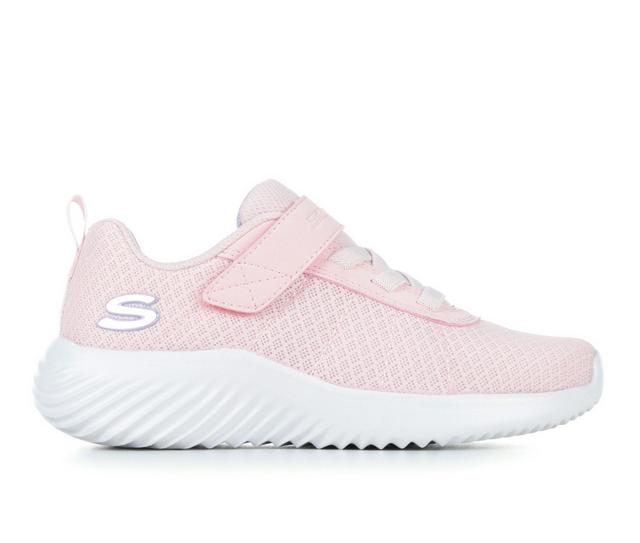 Girls' Skechers Little Kid & Big Kid Bounder Running Shoes in Pink/White color