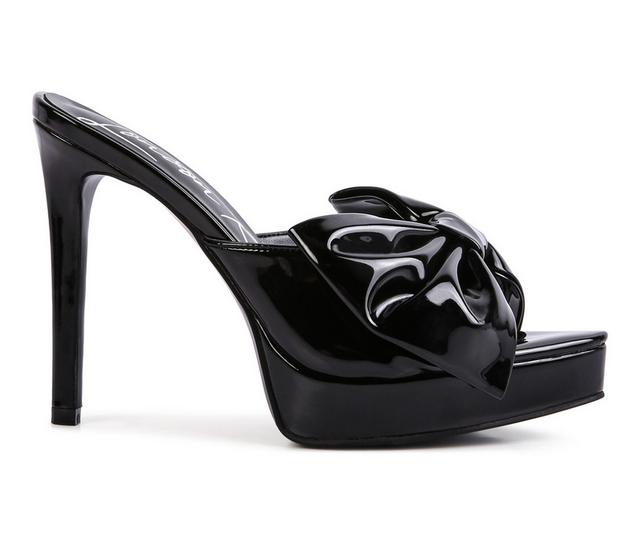 Women's London Rag My Time Dress Sandals in Black color