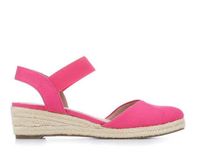 Women's LifeStride Kimmie Espadrille Wedges in French Pink color