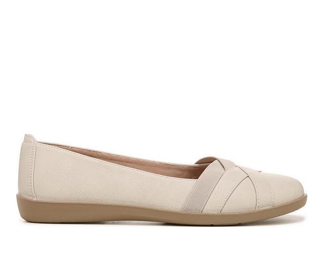 Women's LifeStride Northern Flats in Almond Milk color