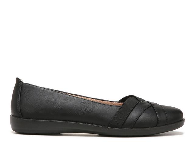 Women's LifeStride Northern Flats in Black color