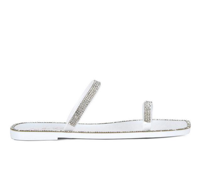 Women's London Rag Fenta Sandals in White color