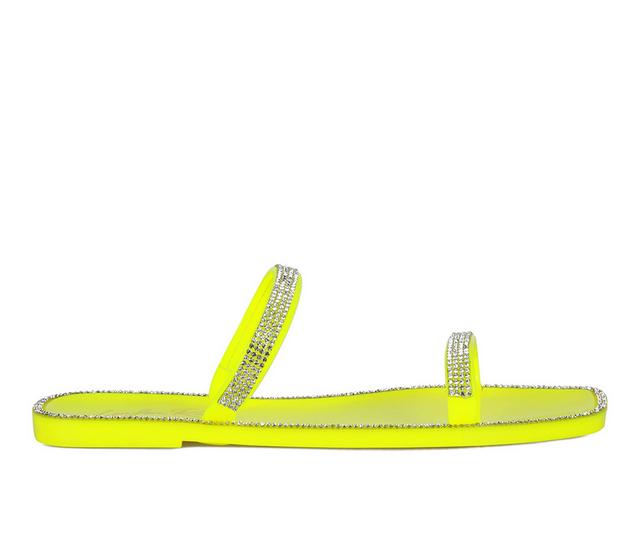 Women's London Rag Fenta Sandals in Neon color