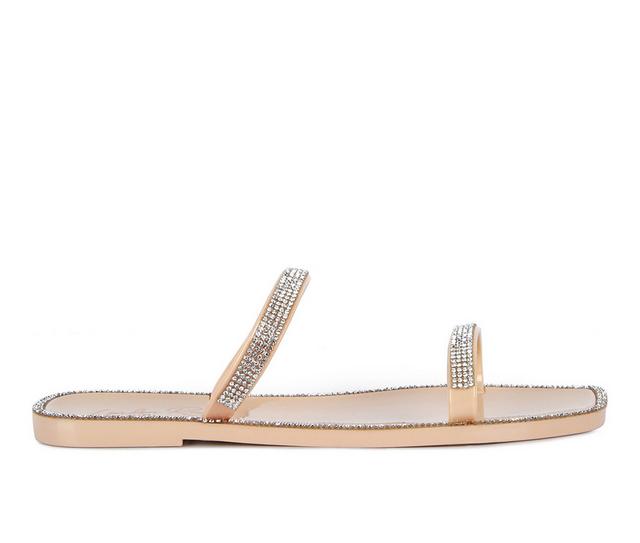 Women's London Rag Fenta Sandals in Nude color