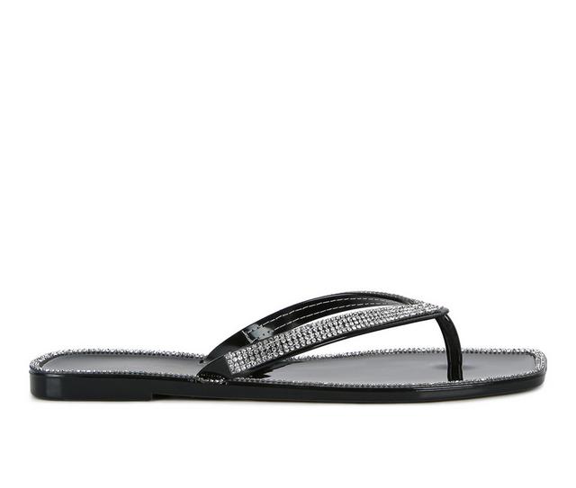 Women's London Rag Golightly Flip-Flops in Black color