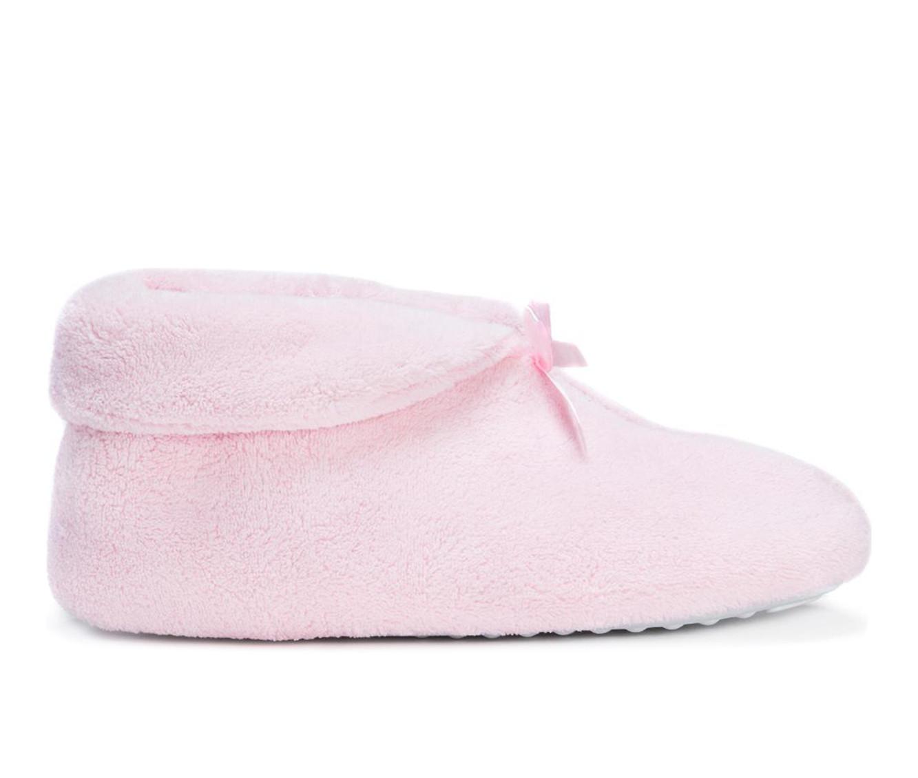 MUK LUKS Women's Terry Cuff Slipper Booties
