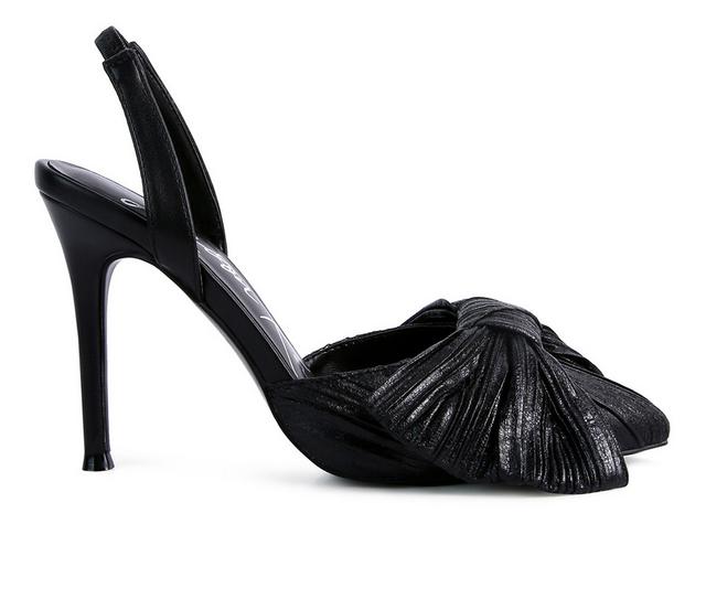 Women's London Rag Kiki Pumps in Black color