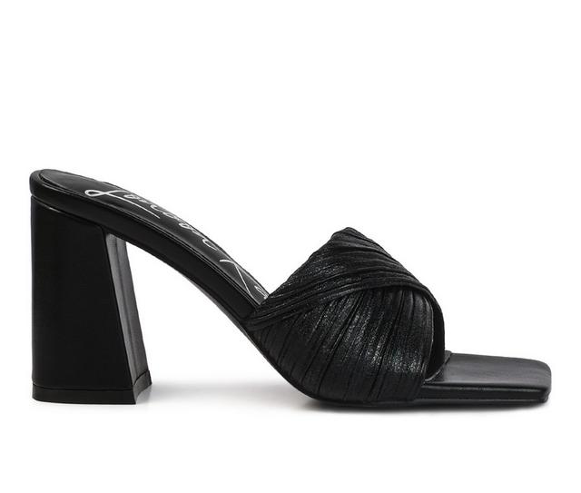 Women's London Rag Salty You Dress Sandals in Black color