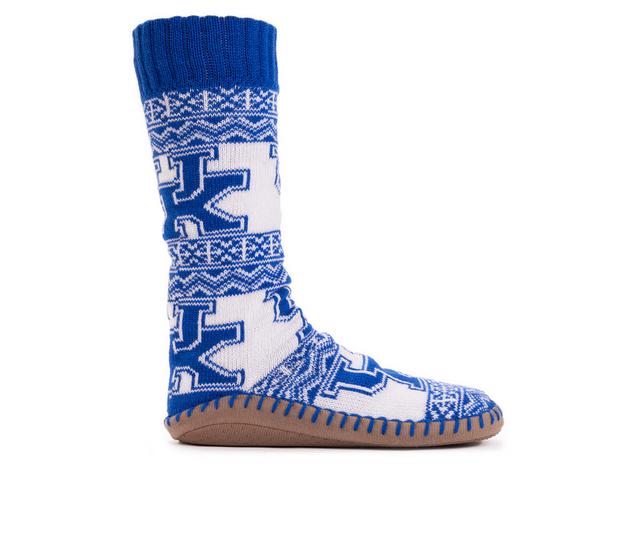MUK LUKS Game Day Kentucky Wildcats Slipper Socks in Kentucky color