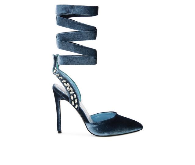 Women's Rag & Co Wallis Pumps in Blue color