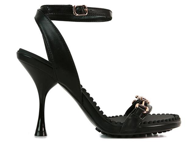 Women's Rag & Co Daenerys Dress Sandals in Black color