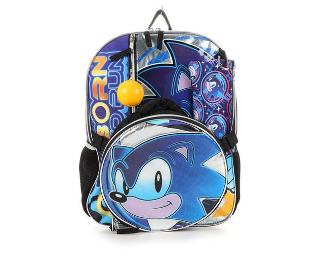 Accessory Innovations Sonic 5 piece Backpack Set in Blue color