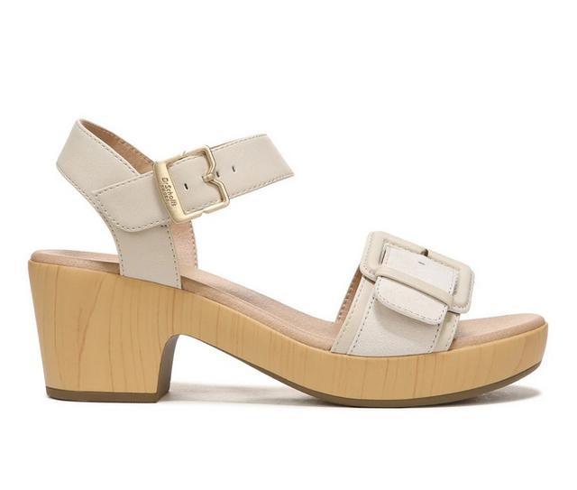 Women's Dr. Scholls Felicity Too Dress Sandals in Off White color