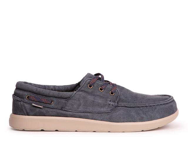 Men's Sanuk Dinghy Lite SL Casual Shoes in Washed Navy color