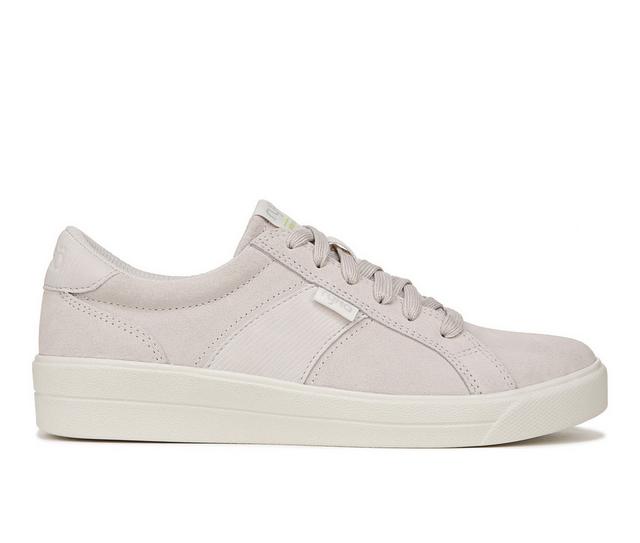 Women's Ryka Viv Classic Athletic Sneakers in Beige Suede color