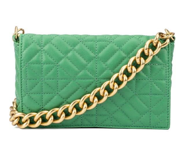 Olivia Miller Stephanie Shoulder Bag Handbag in Green color