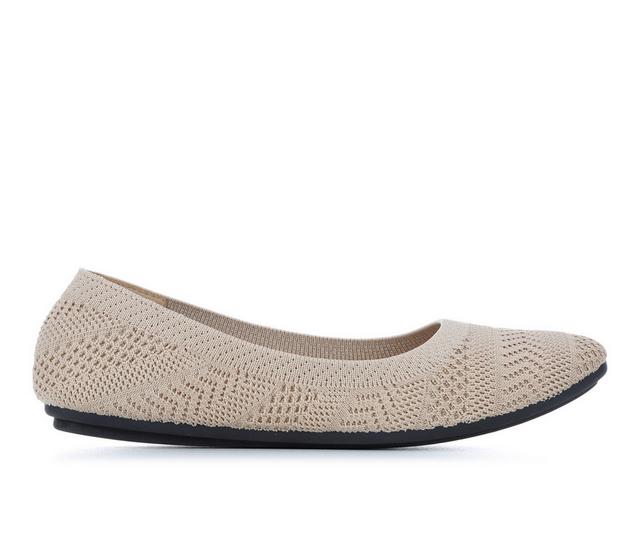 Women's Harborsides Narelle Flats in Tan color