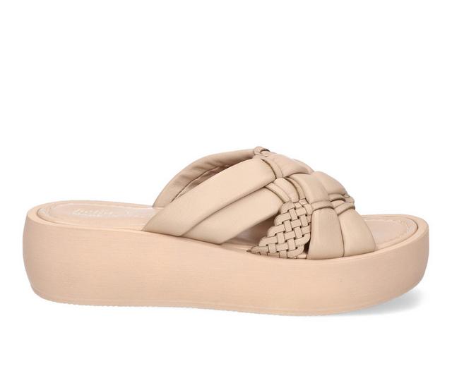 Women's Bella Vita Italy Ned-Italy Platform Sandals in Nude color