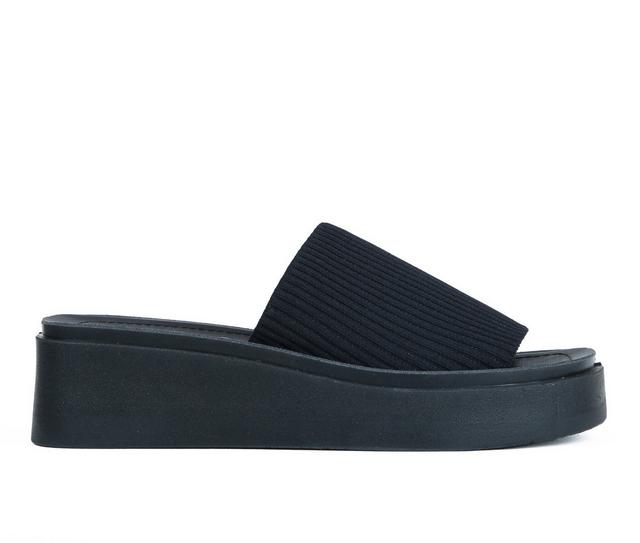 Women's Steve Madden Bait Wedges in Black color