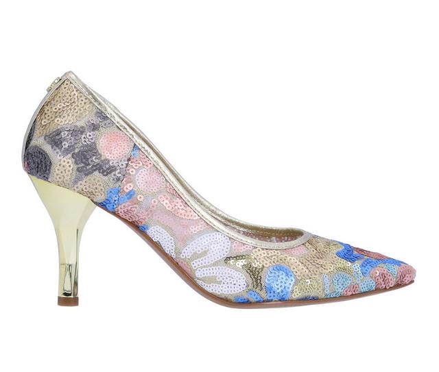 Women's J Renee Kanan Pumps in Blue/Pink/Gold color