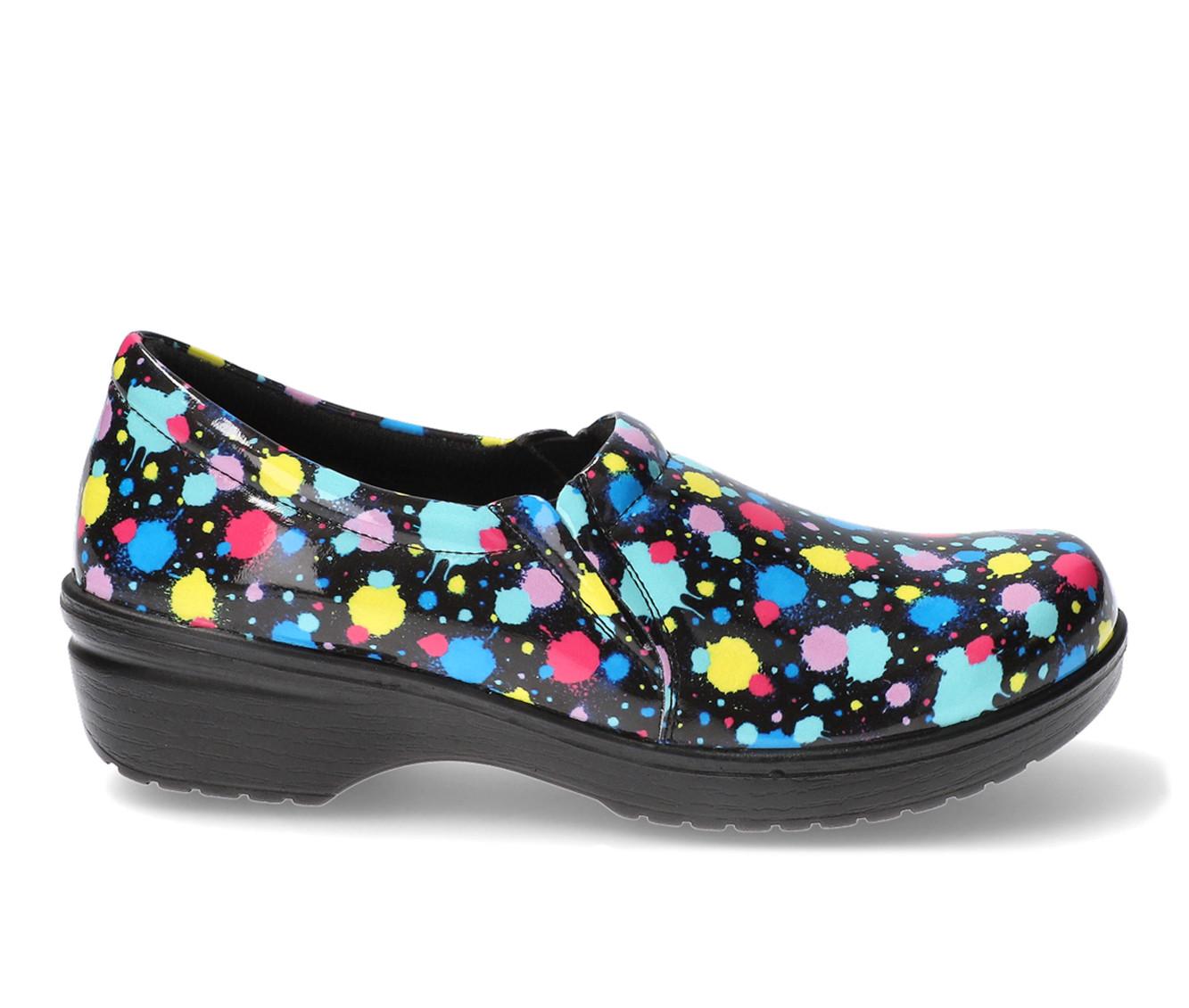 Women's Easy Works by Easy Street Tiffany Paint Splatter Safety Shoes
