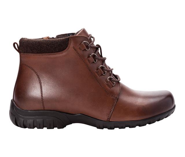 Women's Propet Delaney Booties in Brown color