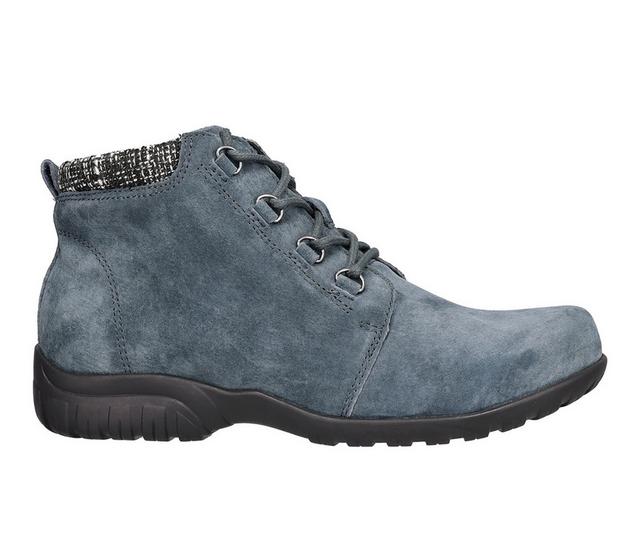 Women's Propet Delaney Booties in Dark Teal color