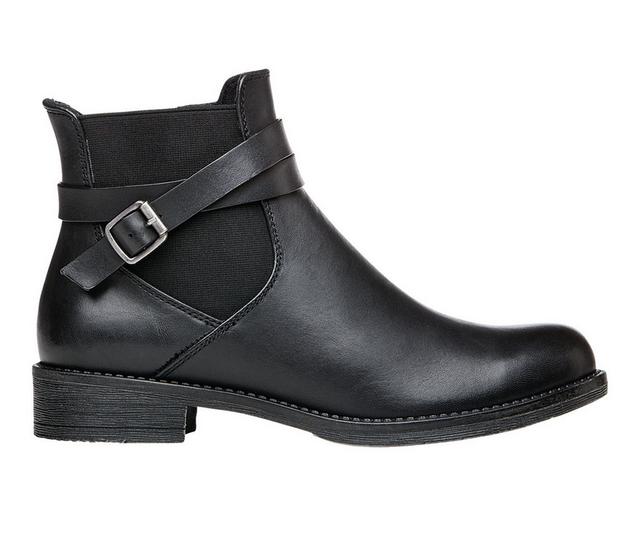 Women's Propet Tatum Booties in Black color