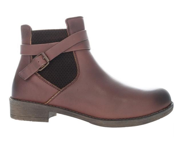 Women's Propet Tatum Booties in Brown color