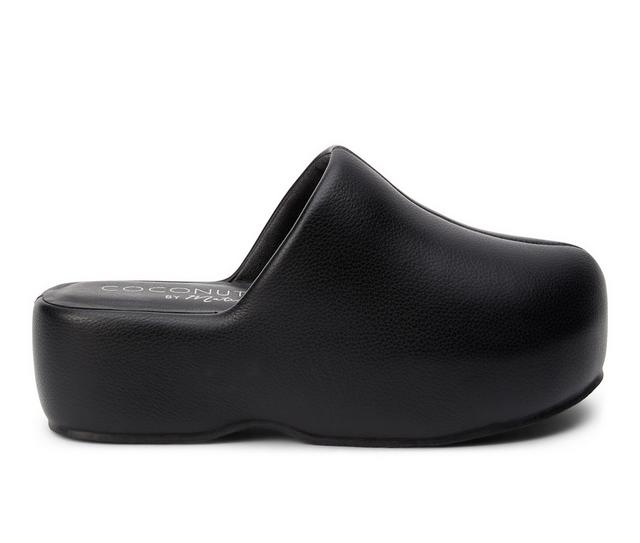 Women's Coconuts by Matisse Bella Platform Clogs in Black color