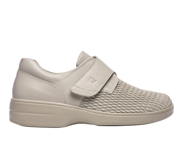 Women's Propet Olivia Flats in Bone color