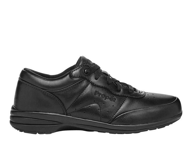 Women's Propet Washable Walker Sneakers in SR Black color