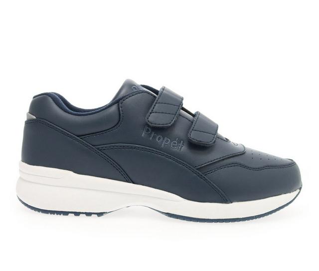 Women's Propet Tour Walker Strap Sneakers in Navy color