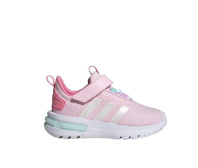Girls' Adidas Infant & Toddler Racer TR23 Running Shoes in ClrPnk/BlsPnk color