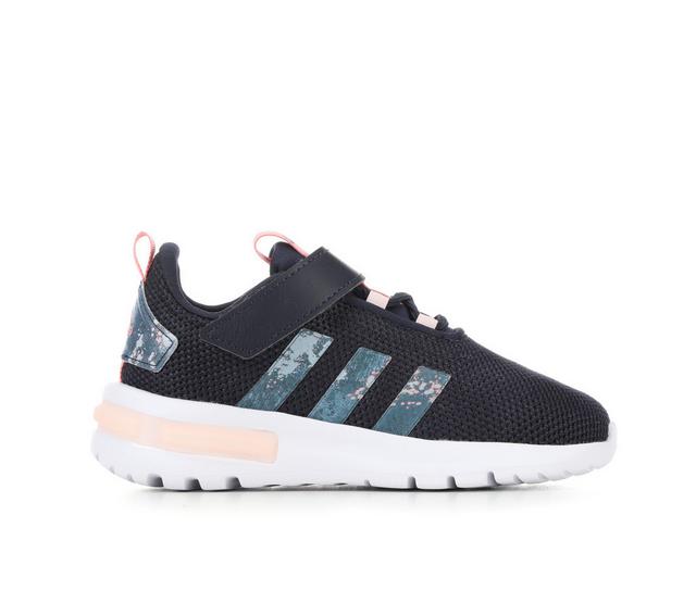 Girls' Adidas Infant & Toddler Racer TR23 Running Shoes in Navy/Pink/White color