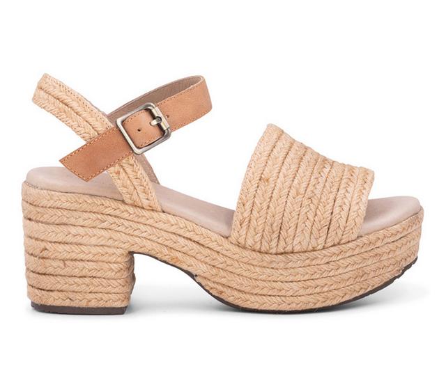 Women's Chocolat Blu Gema Wedges in Toast color