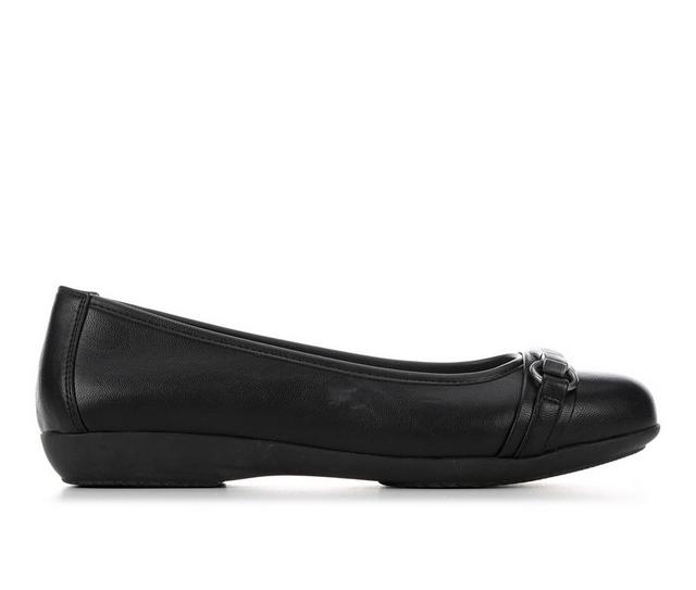 Women's Solanz Callie Flats in Black color