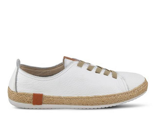 Women's SPRING STEP Eloya Casual Shoes in White color