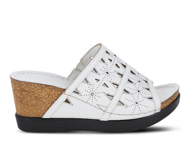 Women's SPRING STEP Fusawedge Wedges in White color