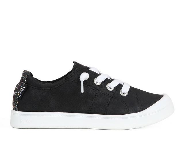 Girls' Roxy Little Kid & Big Kid RG Bayshore Plus LX Sneakers in Black color