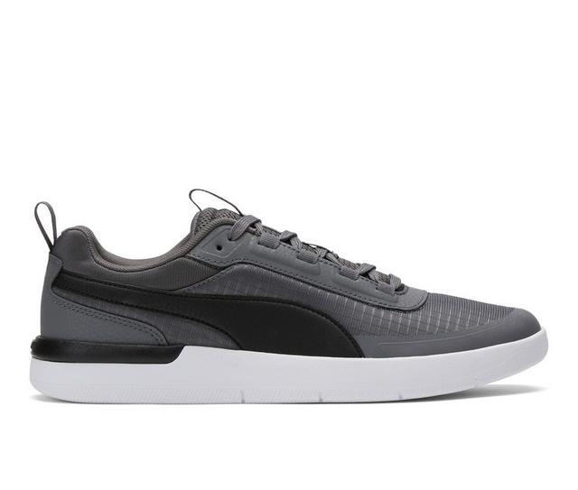 Men's Puma Softride Archer Running Shoes in Gray/Blk/White color