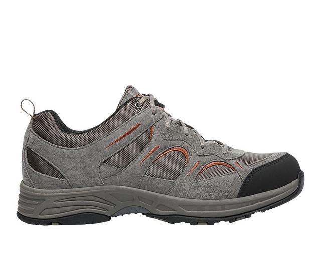Men's Propet Connelly Hiking Boots in Gunsmoke/Orange color