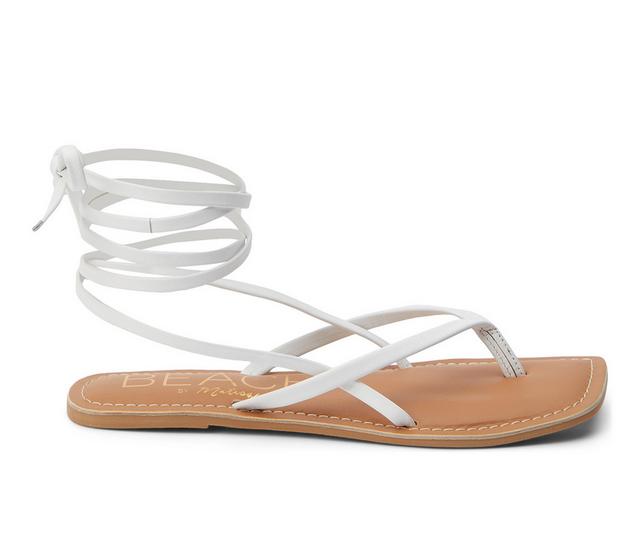 Women's Beach by Matisse Bocas Sandals in White color