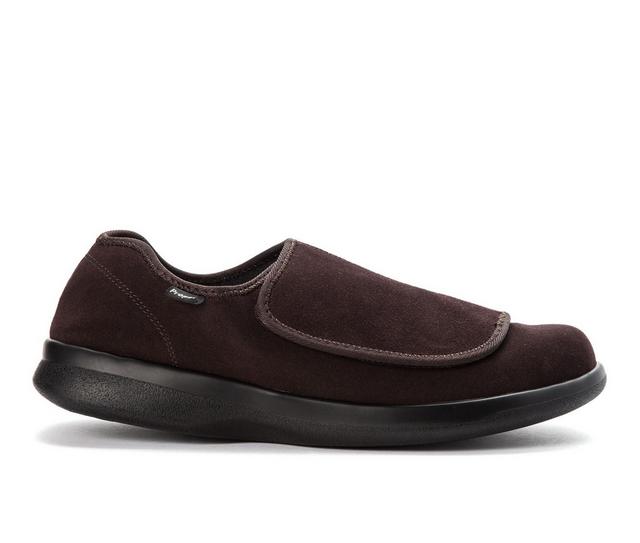 Propet Coleman Slipper in Chocolate color