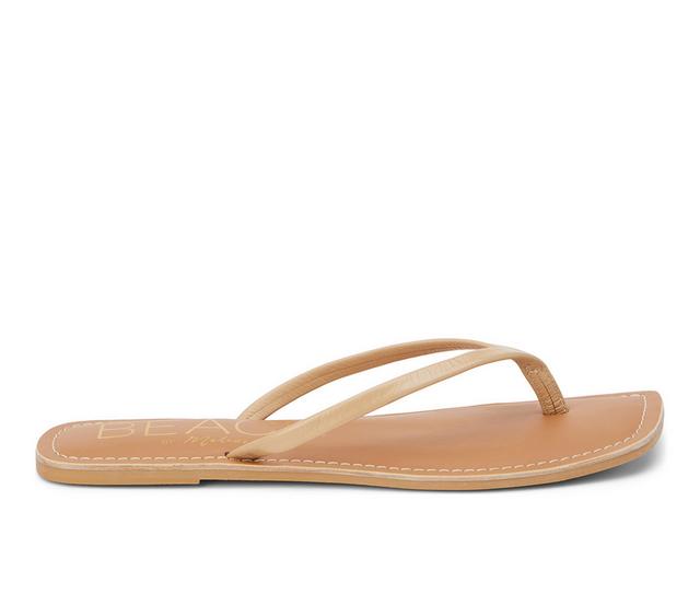 Women's Beach by Matisse Bungalow Flip-Flop Sandals in Natural color