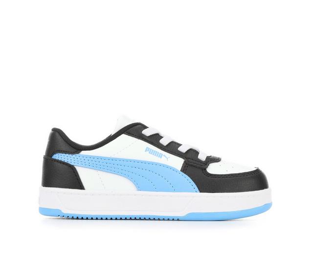 Boys' Puma Toddler Caven 2.0 Sneakers in Wht/Carolina/Bk color
